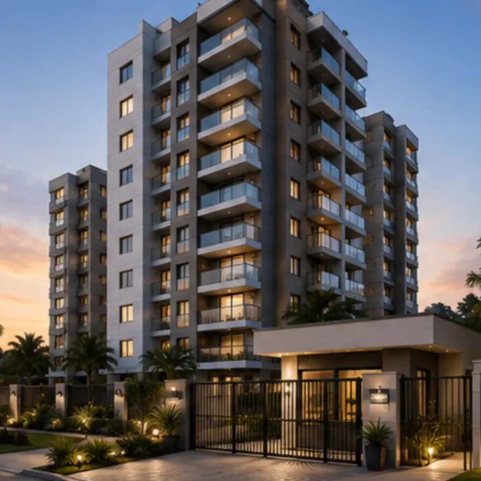 Edifício de condomínio residencial